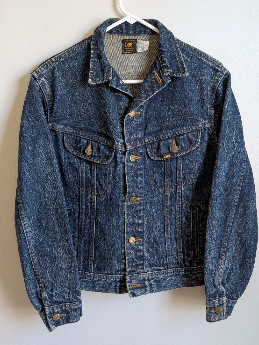 80s Vintage Lee Harley Davidson Trucker Denim Jacket